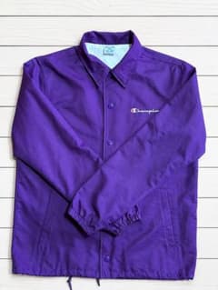 Champion コーチジャケット Sパープルのサムネイル
