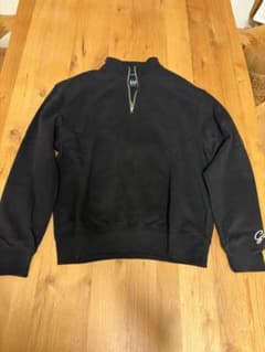 GAP ハーフジップ スウェット ブラックのサムネイル