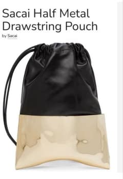 sacai Pursket Micro 新品未使用 ショルダーbag ミニバック