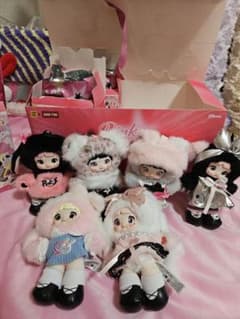 TOP TOY x Nommi ピンキーエナジー　ぬいぐるみ 6体セットのサムネイル