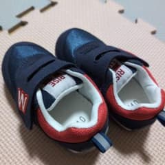 Rise ネイビー/レッド スニーカー 14センチのサムネイル