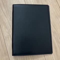 100円値下げ　システム手帳 ブラック 20穴バインダー　B5のサムネイル