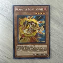 遊戯王 英語版 RYMP版 剣闘獣ラクエル シークレットレア 1st - メルカリ