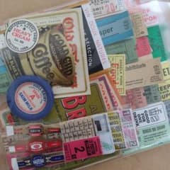 ④ 海外チケットなど 500枚 紙モノたっぷりセット - メルカリ