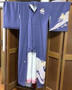 手を通していない新品　やまと製 紫色 訪問着 9501、帯、小物 手を通していない新品 やまと製 紫色 訪問着 9501、帯、小物 - メルカリ
