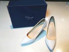 メヌエ menue パンプス ホワイトのサムネイル