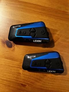 レシン　LEXIN LX-B4FM バイク用インカム　2台のサムネイル