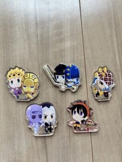 ジョジョの奇妙な冒険 マグネット 5点セット 中古のサムネイル