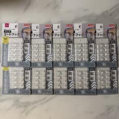 【即日発送】DAISO クリアコードフック めじるしチャーム　10個セットのサムネイル
