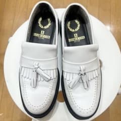 フレッドペリーx ジョージコックス ローファー⭐︎size4 - メルカリ