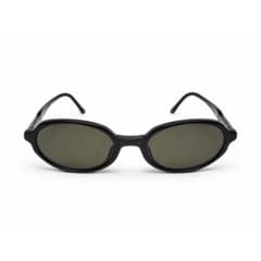 ArchiveピースGIORGIO ARMANI オーバル ブラック サングラス - メルカリ