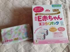 森永E赤ちゃん　エコらくパック詰め替えのサムネイル