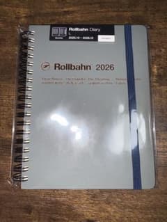 Rollbahn Diary 2026 グレー Lのサムネイル