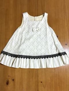 キッズ ワンピース リボン レースのサムネイル