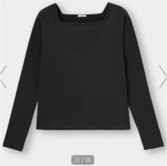リブスクエアネックコンパクトT(長袖)Zのサムネイル