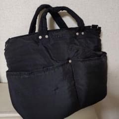 vegiebag ブラックナイロントートバッグのサムネイル