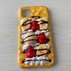 クレープ　フェイクフード　食品サンプル　iPhone11ケースのサムネイル