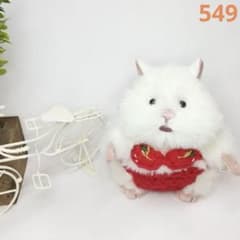 549 はむにぎりサイズ リンゴビキニセット ぬい服ぬいぐるみ洋服
