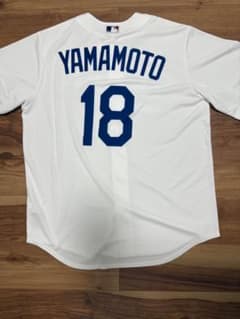 MLB ロサンゼルス・ドジャース 山本由伸 ユニフォーム Lサイズ - メルカリ