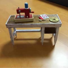 ミニチュア 家具 ハンドメイドのサムネイル