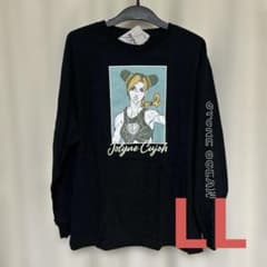 조조의 기묘한 모험 론 T 신품 LL 긴팔 T 셔츠 스톤 오션