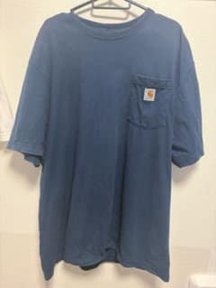 Carhartt ポケットTシャツ ネイビー Lサイズのサムネイル