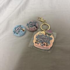 ディズニーサマークールオフ 缶バッジ キーホルダー