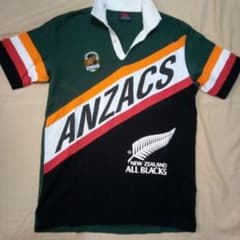 ANZACS(オールブラックス・ワラビーズ連合軍)メモリアルラグビージャージ ANZACS(オールブラックス・ワラビーズ連合軍)メモリアルラグビー