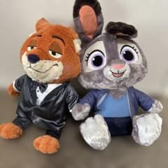 ニック・ワイルドとジュディ・ホップス ぬいぐるみセット - メルカリ