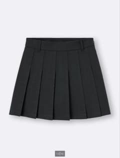 GU プリーツスコート ブラック 完売品のサムネイル