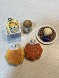 ハムスター ミニチュアフィギュア キーホルダーのサムネイル