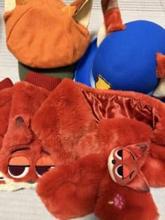 ニック 上海ディズニー カチューシャ 手袋 マフラー コムドットやまと 