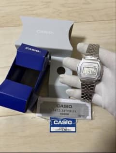 未使用品A1000A-7JF フルメタル CASIO フルコマ フィルム付き - メルカリ