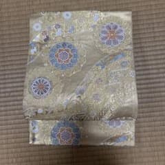 袋帯　金地　華紋　正絹のサムネイル