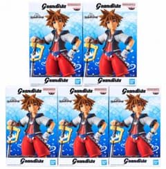 キングダムハーツ フィギュア ソラ Grandista 5体 まとめ売りのサムネイル