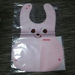 ミキハウス エプロン うさぎ ピンクのサムネイル