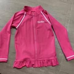 訳あり　ラッシュガード　100センチ　ピンク　女の子のサムネイル
