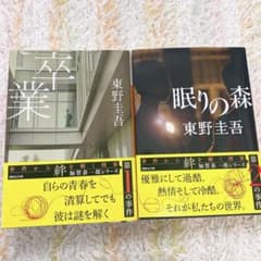 卒業　眠りの森　東野圭吾　2冊セットのサムネイル