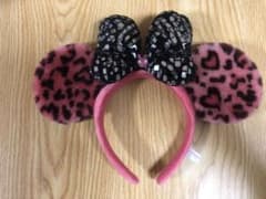 ディズニー　ミニーヒョウ柄カチューシャのサムネイル