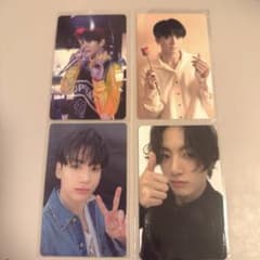 【公式】BTS 防弾少年団 ジョングク Memories トレカ 4枚セット 公式】BTS 防弾少年団 ジョングク Memories トレカ 4枚セット - メルカリ