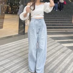 ボックスタックワイドデニムパンツのサムネイル