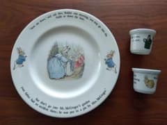 【未使用に近い 旧刻印】Wedgwood ピーターラビット 大皿 エッグスタンドのサムネイル