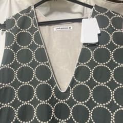 最終　ミナ ペルホネン ノースリーブドレスグレー新品 最終 ミナ ペルホネン ノースリーブドレスグレー新品 - メルカリ