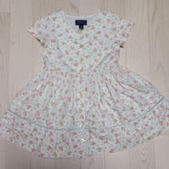 PORO RALPH LAUREN 花柄半袖ワンピース 3/3Tのサムネイル
