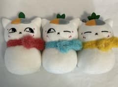 夏目友人帳 カバンに付けられるぬいぐるみ〜トリプルニャンコ先生あったかマフラー〜