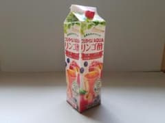 リンゴ酢8本　富士薬品フジタイムAQUAのサムネイル