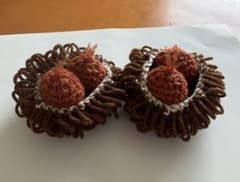 ハンドメイド 編み物 あみぐるみ いがのサムネイル