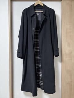 Burberrys ウールステンカラーコート ダークネイビー - メルカリ