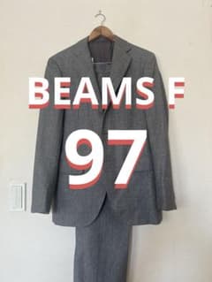 【BEAMS F】セットアップ　グレー ハウンドトゥースペーンsize 97 BEAMS F】セットアップ グレー ハウンドトゥースペーンsize 97 - メルカリ