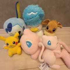 포켓몬 봉제인형 6장 세트